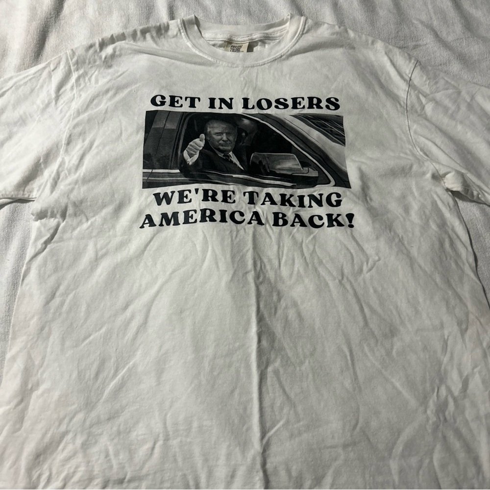 Comfort Colors White Graphic Men's T-Shirt